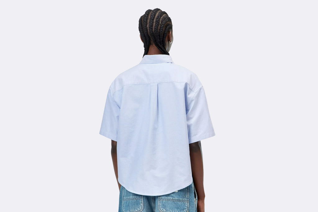 Camisa Carhartt WIP S/S Kaia Shirt Azul para Mujer