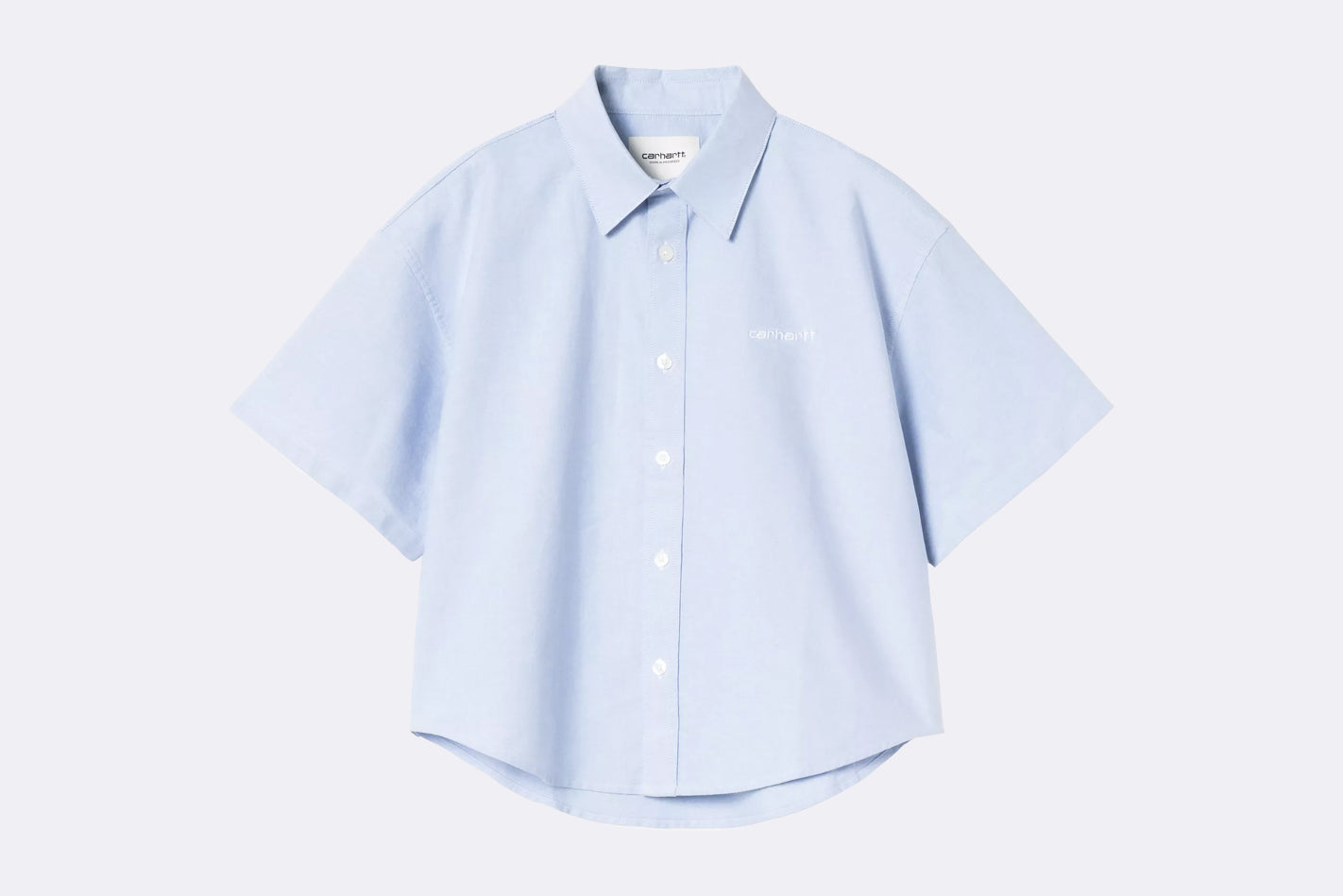 Camisa Carhartt WIP S/S Kaia Shirt Azul para Mujer