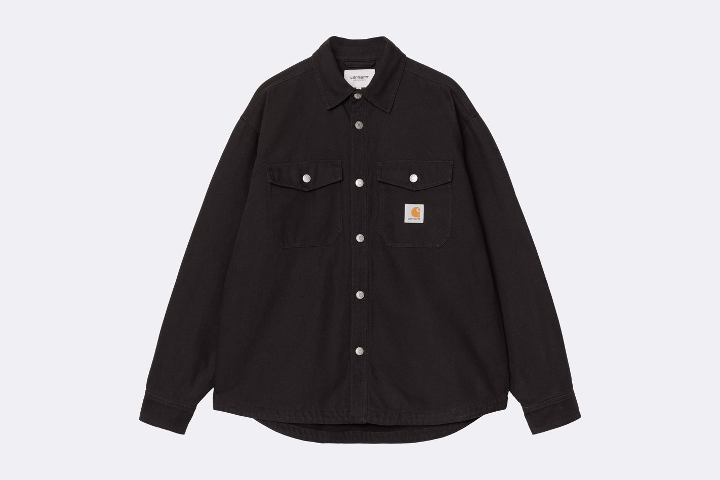 Camisa Carhartt WIP Selby Shirt Jac Black para hombre