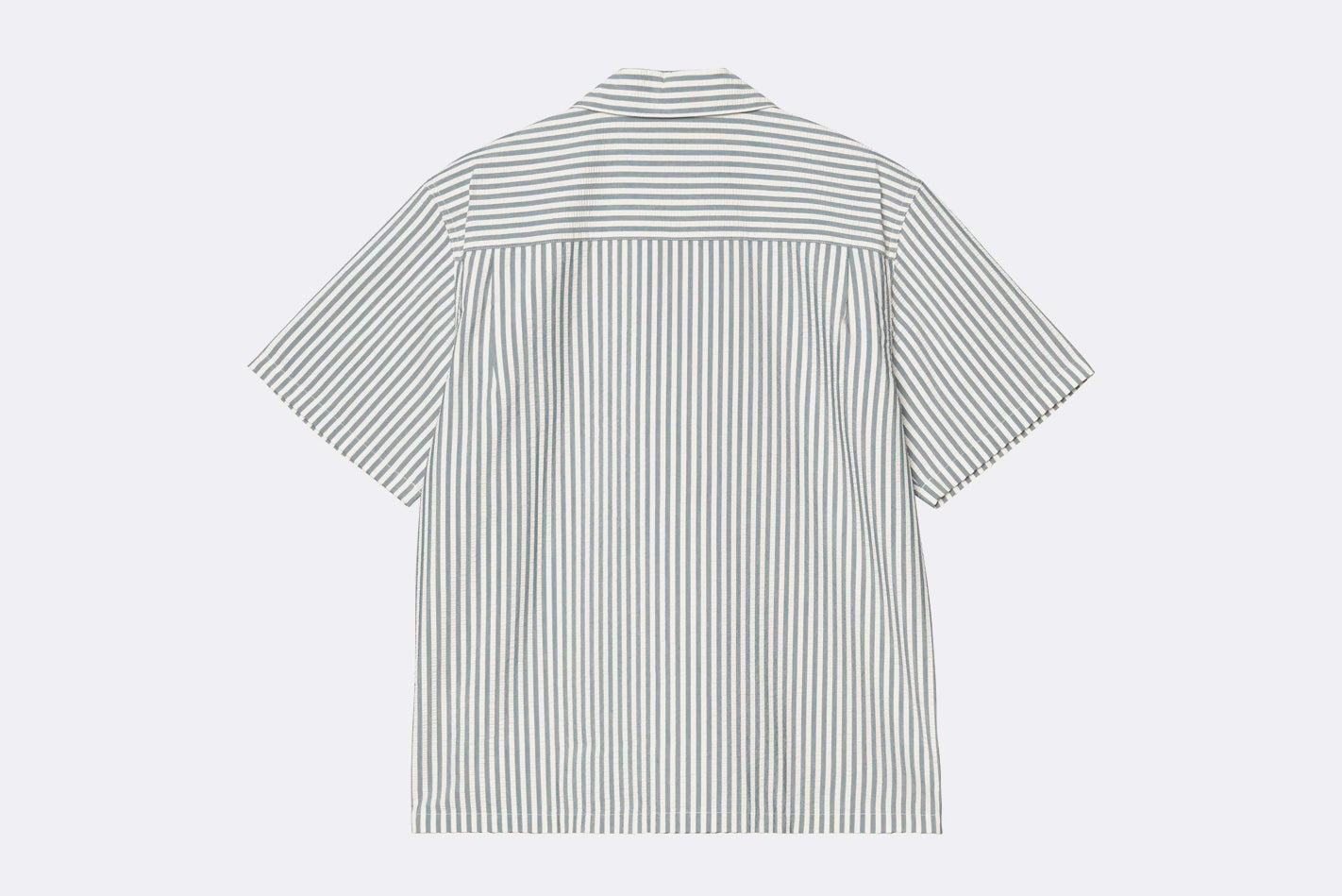Camisa Carhartt WIP S/S Leavel Shirt Azul para Hombre
