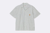Camisa Carhartt WIP S/S Leavel Shirt Azul para Hombre