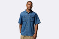 Camisa Columbia Acker Rock Twill SS Button Down Shirt Denim Unisex