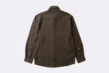 Camisa Edmmond Studios Crossword Shirt marron para hombre