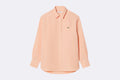 Camisa Lacoste Manga Larga Naranja mujer