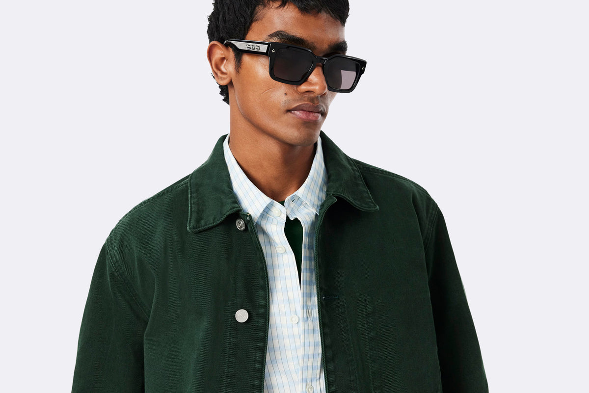Lacoste Overshirt Woven Sinople