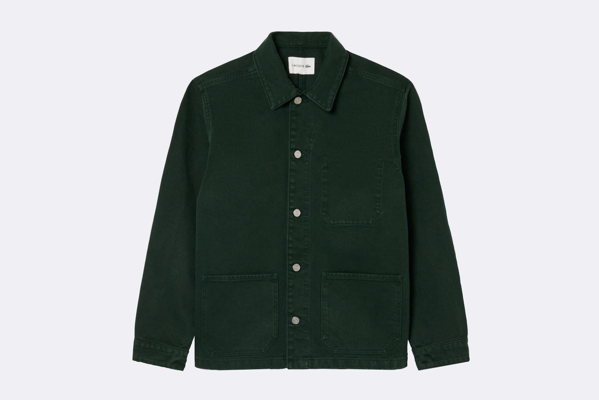 Lacoste Overshirt Woven Sinople