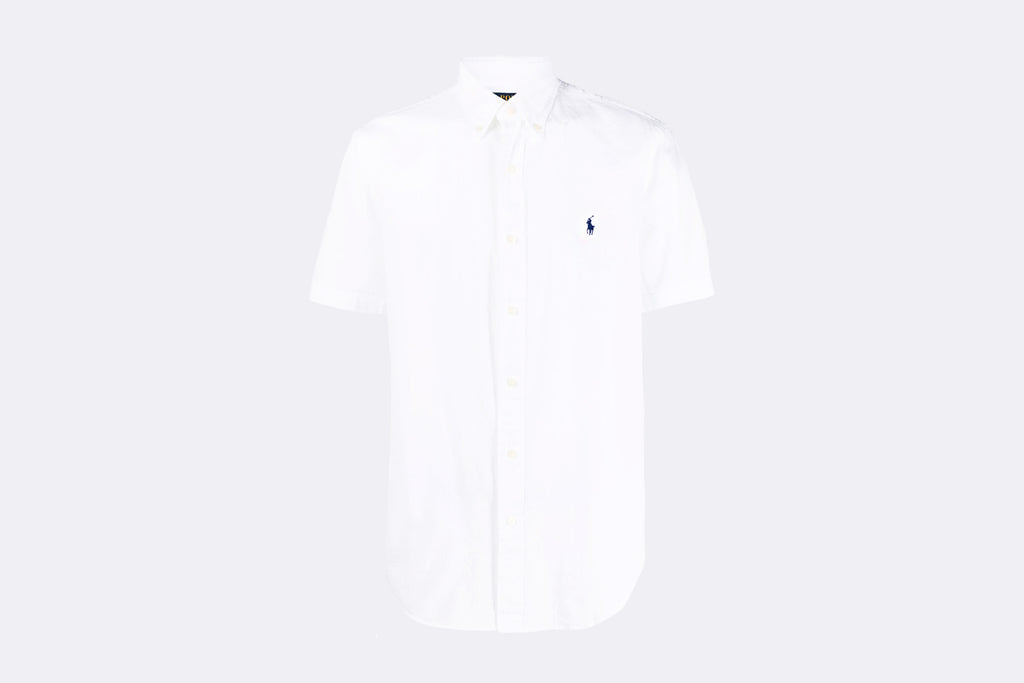 Camisa Polo Ralph Lauren Sport Shirt Blanco para Hombre