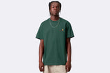Camiseta Carhartt WIP American Script T-shirt Verde para Hombre