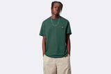 Camiseta Carhartt WIP American Script T-shirt Verde para Hombre