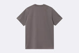 Camiseta Carhartt WIP American Script T-shirt Porphyry para hombre
