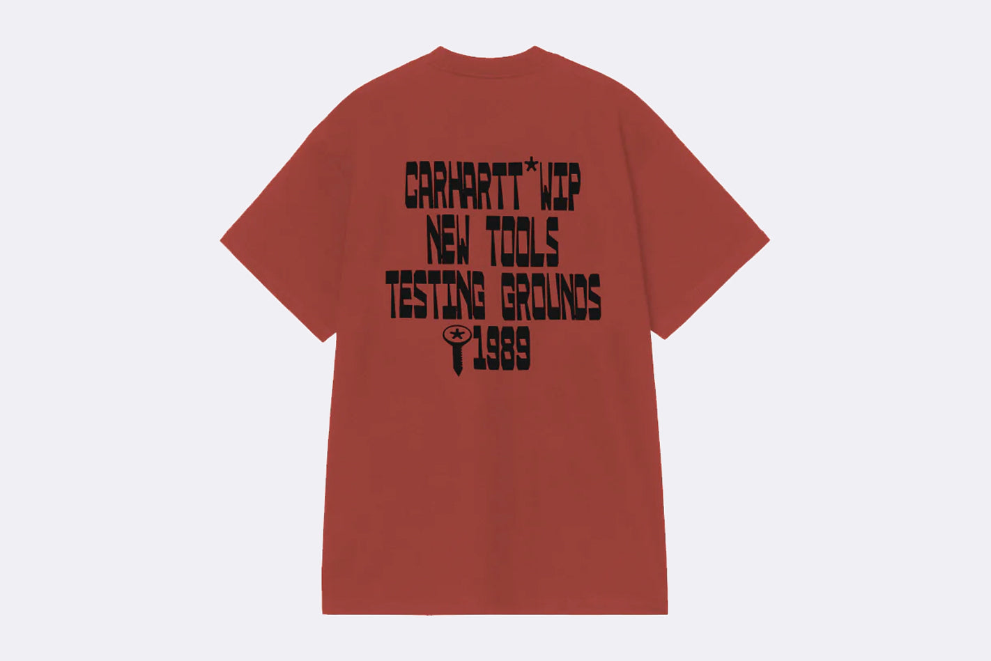 Camiseta Carhartt WIP Blocks T-shirt Rojo para Hombre