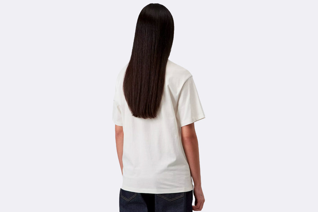 Camiseta Carhartt WIP Clover T-shirt Blanco para Mujer