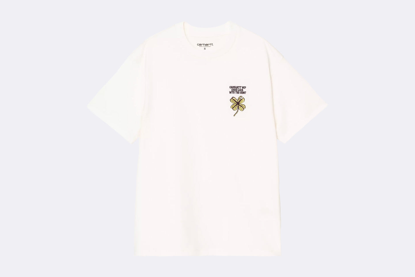 Camiseta Carhartt WIP Clover T-shirt Blanco para Mujer