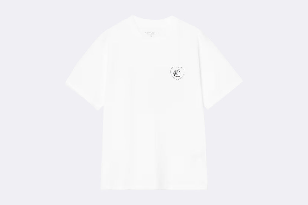 Camiseta Carhartt WIP Hearts of Hartts T-shirt White para mujer