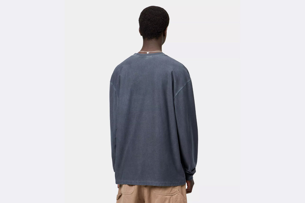 Camiseta Carhartt WIP L/S Loose Pocket T-shirt Azul para Hombre
