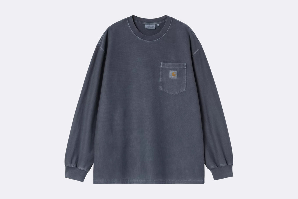 Camiseta Carhartt WIP L/S Loose Pocket T-shirt Azul para Hombre