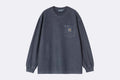 Camiseta Carhartt WIP L/S Loose Pocket T-shirt Azul para Hombre