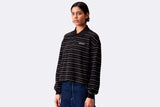 Camiseta Carhartt WIP L/S Mabel Polo Negro para Mujer