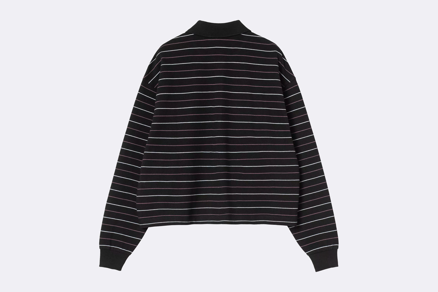 Camiseta Carhartt WIP L/S Mabel Polo Negro para Mujer