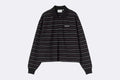 Camiseta Carhartt WIP L/S Mabel Polo Negro para Mujer