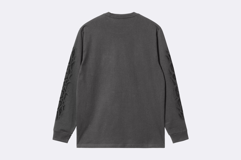 Camiseta manga larga Carhartt WIP Camo Snake T-shirt Negro hombre