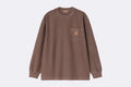 Camiseta Carhartt WIP L/S Loose Pocket T-shirt Marron para Hombre