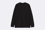 Camiseta Carhartt WIP L/S Pocket Heart T-shirt Black Red para hombre