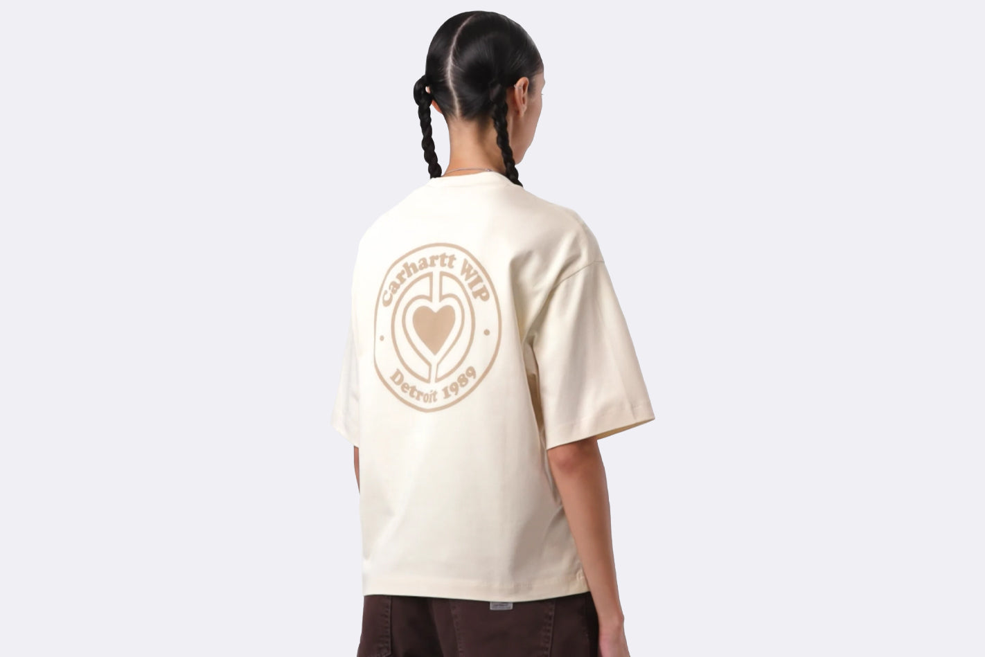 Camiseta Carhartt WIP Modality T-shirt Salt Stone Dyed para mujer