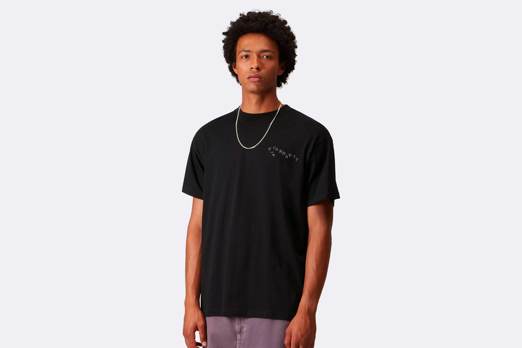 Camiseta Carhartt WIP Okniceok 01 T-Shirt Black para hombre
