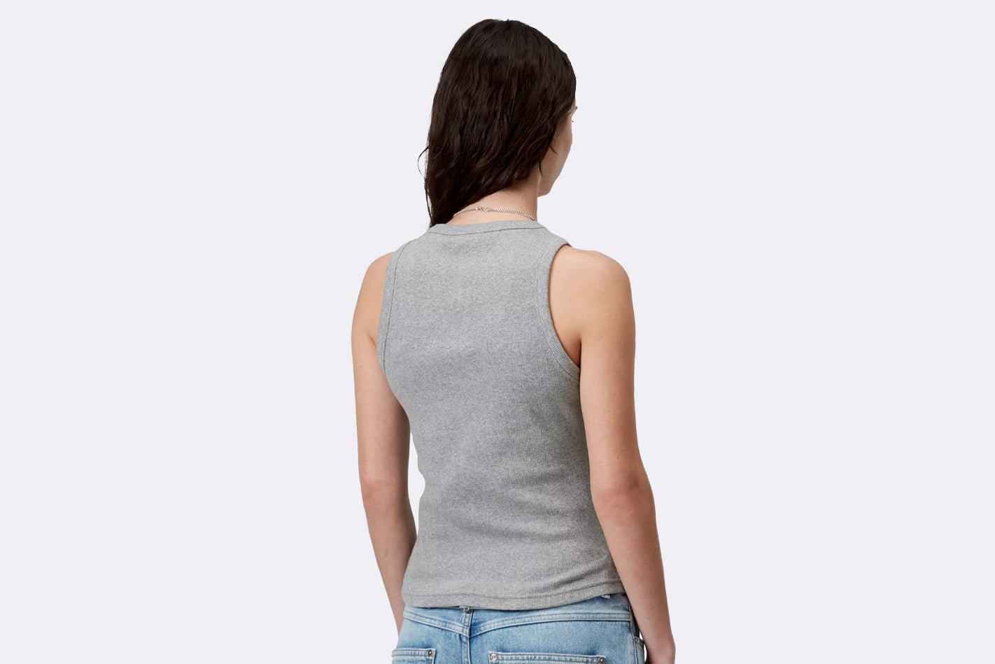 Camiseta Carhartt WIP Philips A-shirt Gris para Mujer