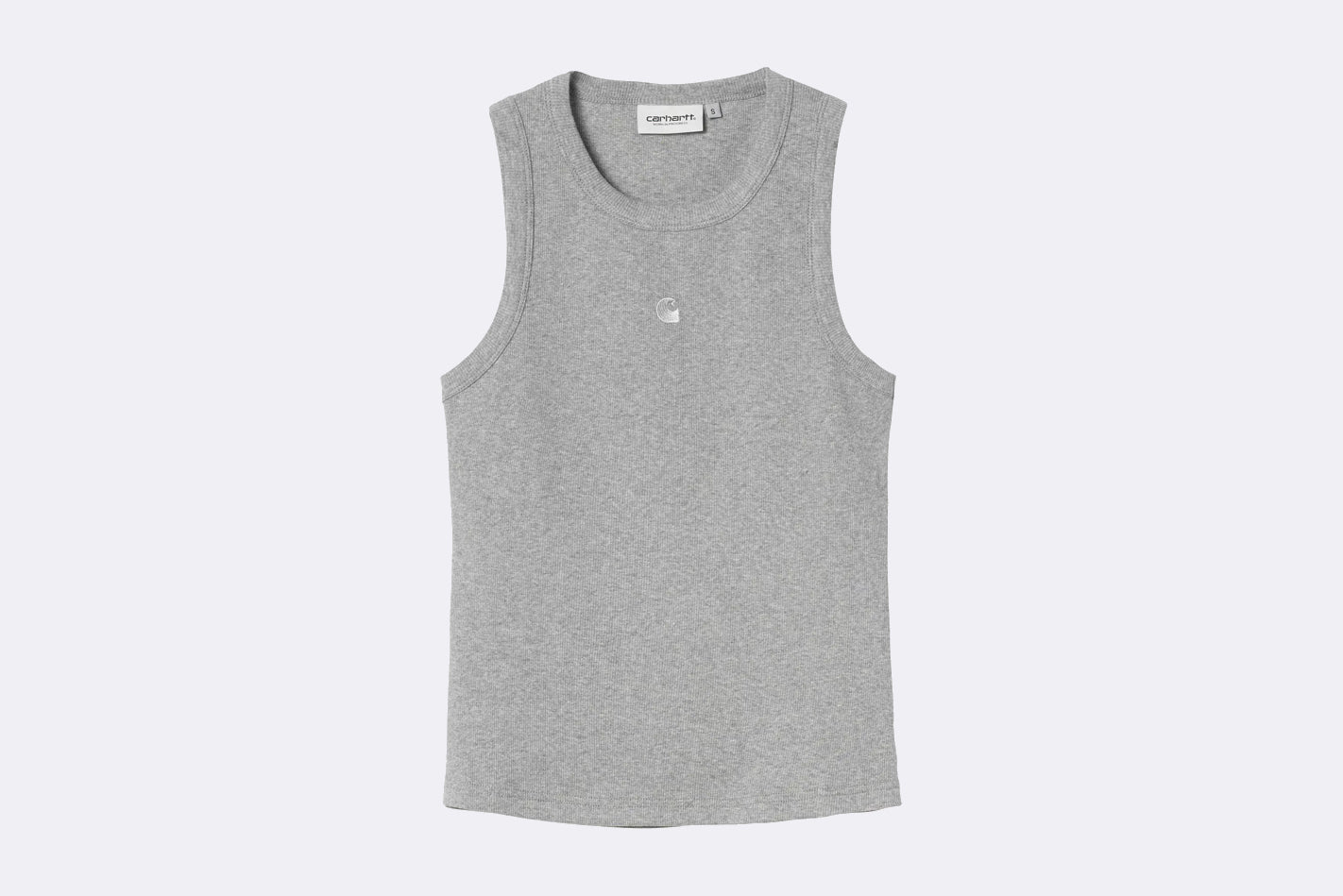 Camiseta Carhartt WIP Philips A-shirt Gris para Mujer