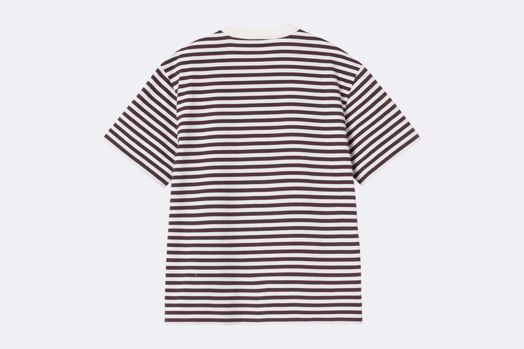 Camiseta Carhartt WIP S/S Ezra T-shirt Morado para mujer