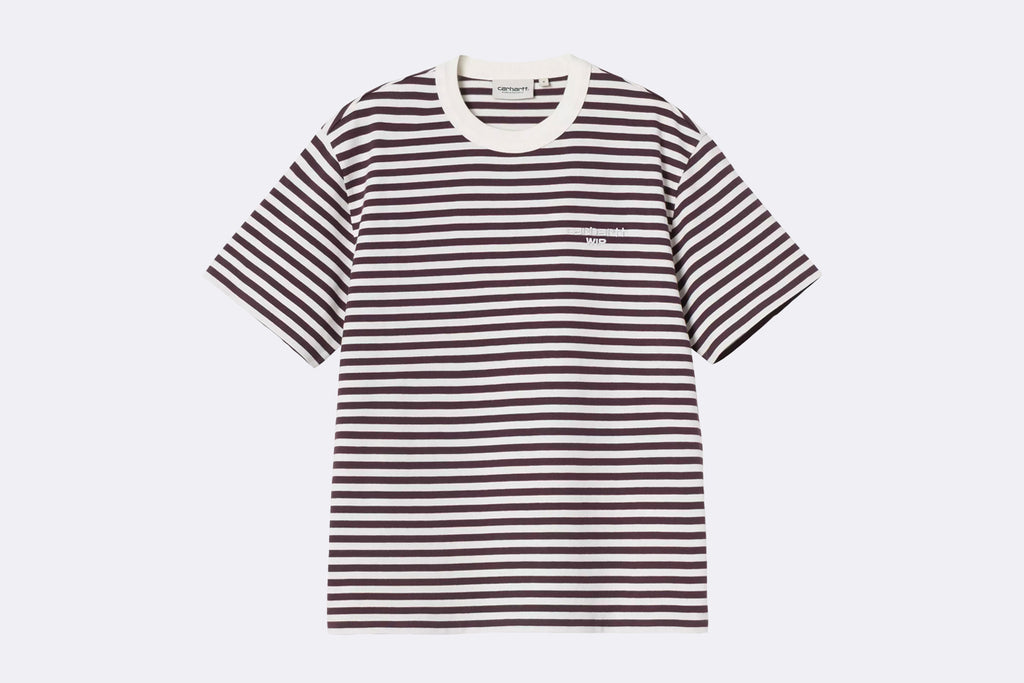 Camiseta Carhartt WIP S/S Ezra T-shirt Morado para mujer