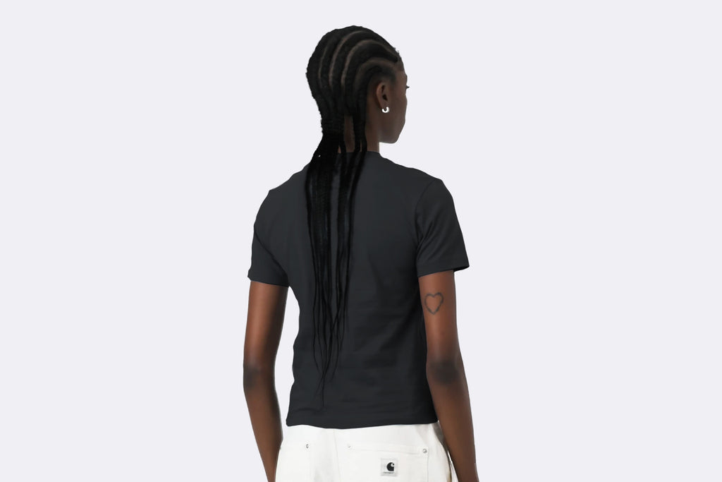 Camiseta Carhartt WIP S/S Gracious T-shirt Negro para Mujer