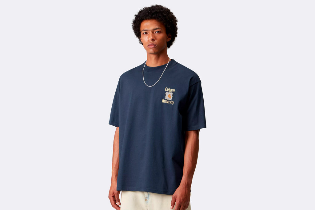 Camiseta Carhartt WIP Schooling Heart T-shirt Jupiter para hombre