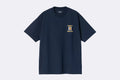 Camiseta Carhartt WIP Schooling Heart T-shirt Jupiter para hombre