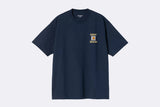 Camiseta Carhartt WIP Schooling Heart T-shirt Jupiter para hombre