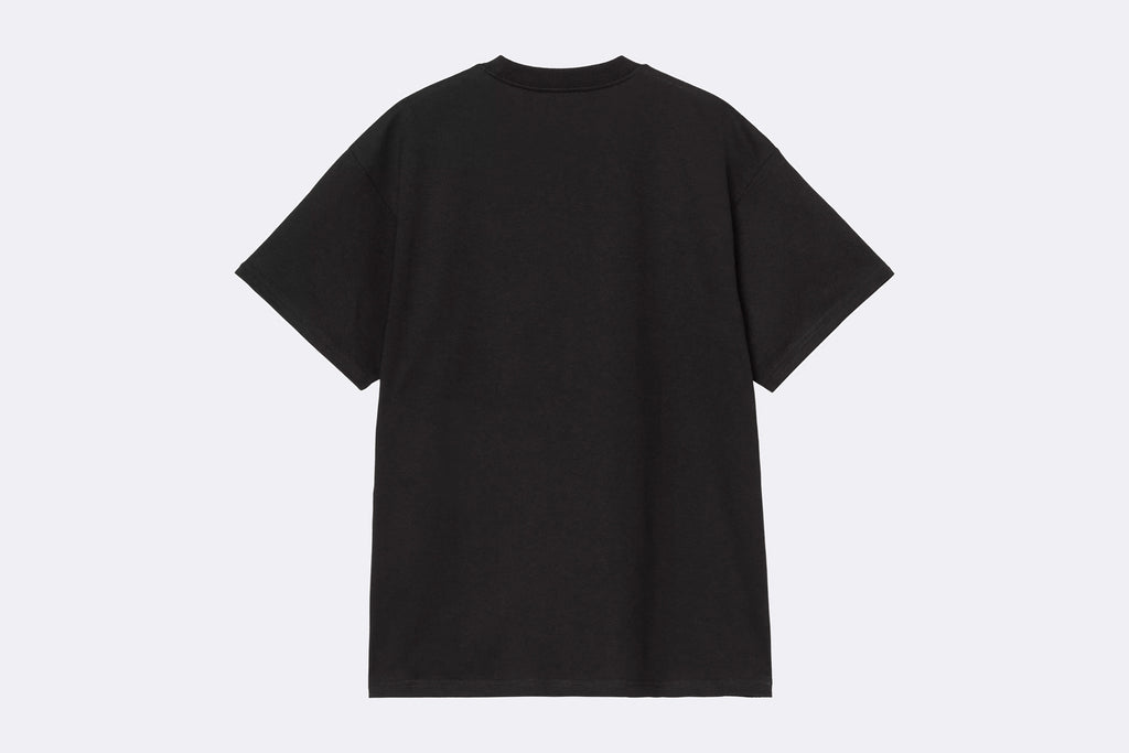 Camiseta Carhartt WIP SS Barbwire C T-shirt Negro para hombre