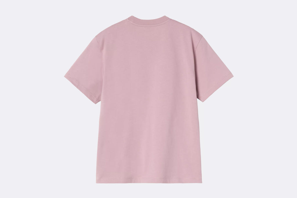 Camiseta Carhartt WIP S/S Bumper Sticker T-shirt Rosa para Mujer