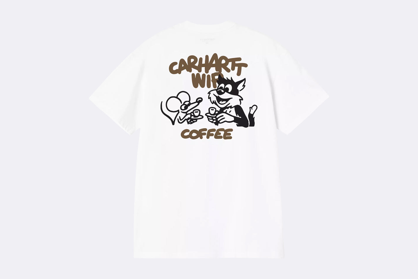 Camiseta Carhartt WIP S/S Coffee Break T-shirt Blanco para Hombre