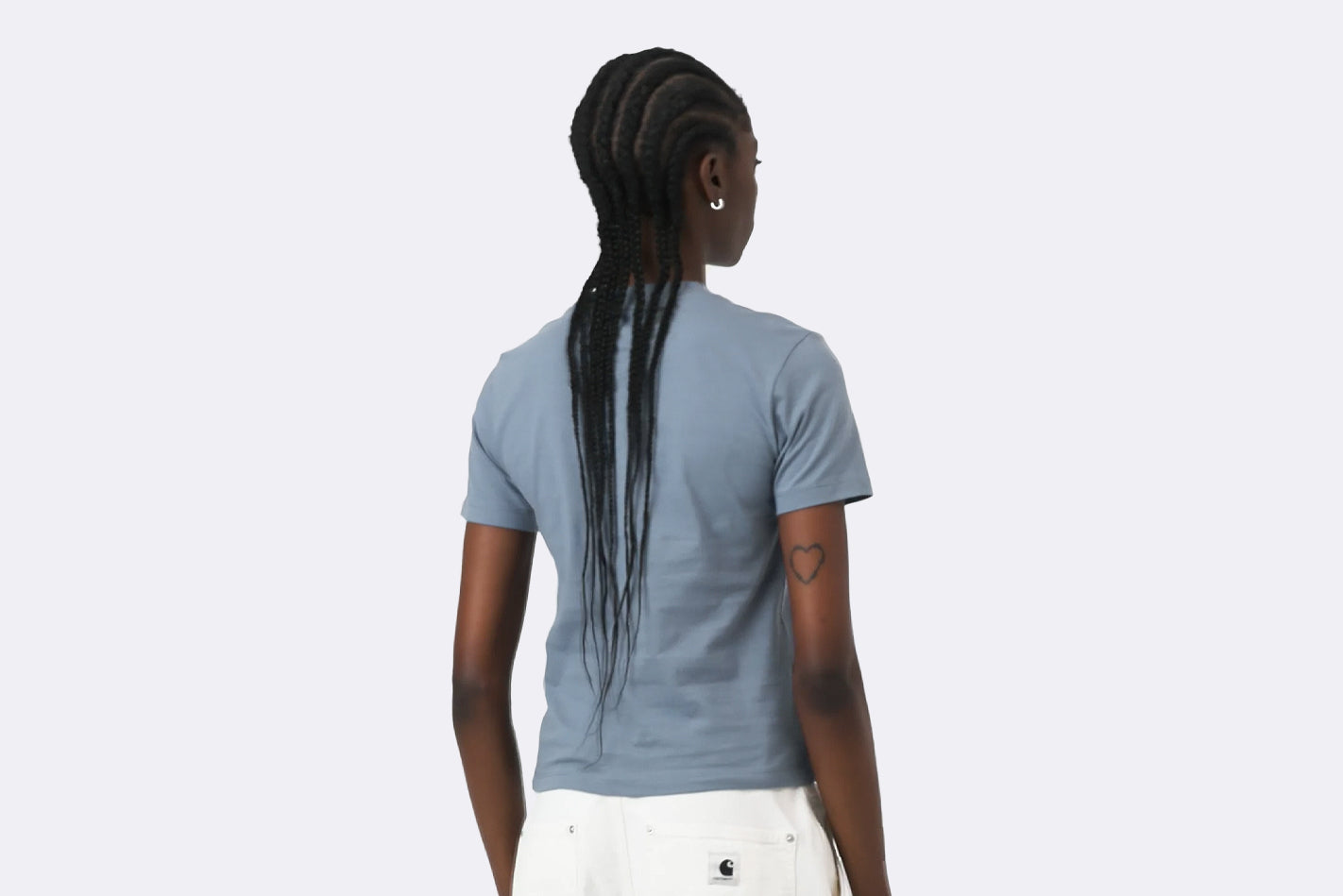 Camiseta Carhartt WIP S/S Gracious T-shirt Azul para mujer