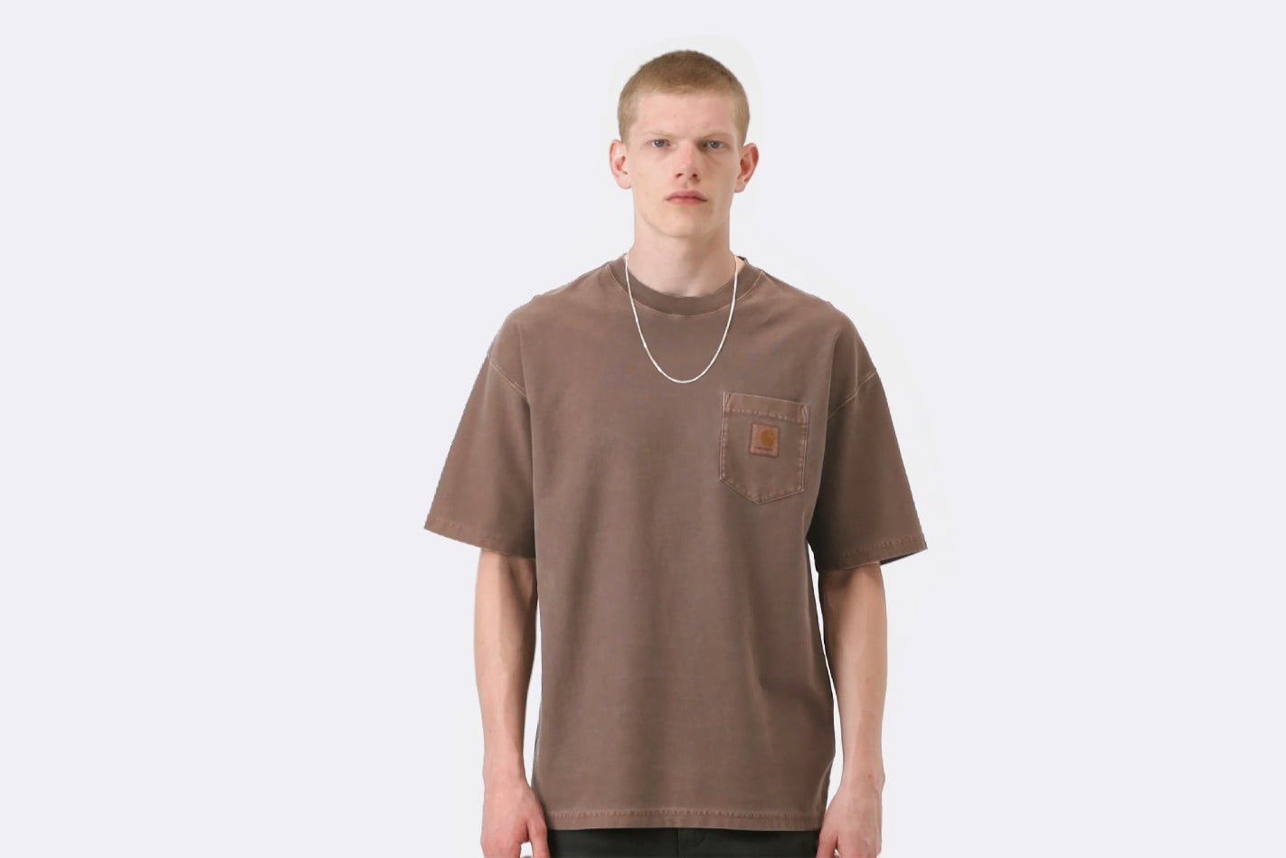 Camiseta Carhartt WIP S/S Loose Pocket T-shirt Marron para Hombre