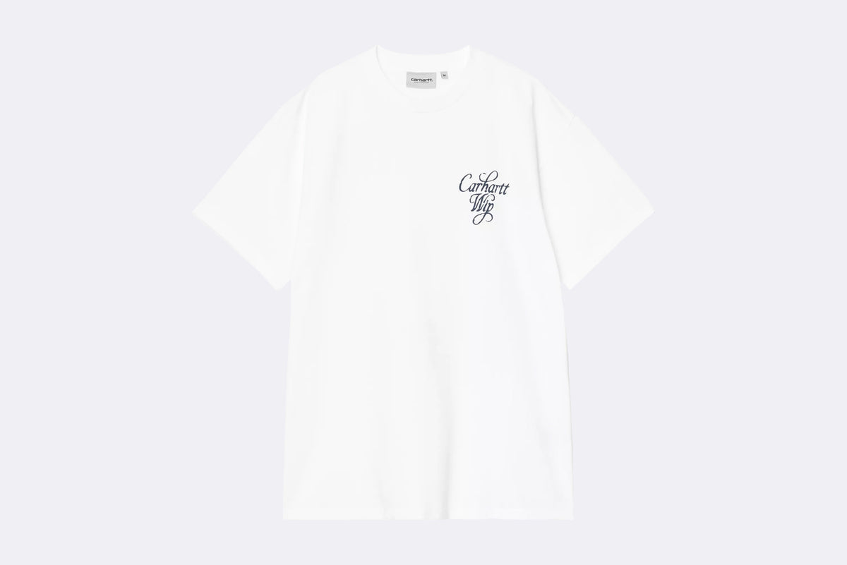 Camiseta Carhartt WIP Vestige T-shirt Blanco para Hombre