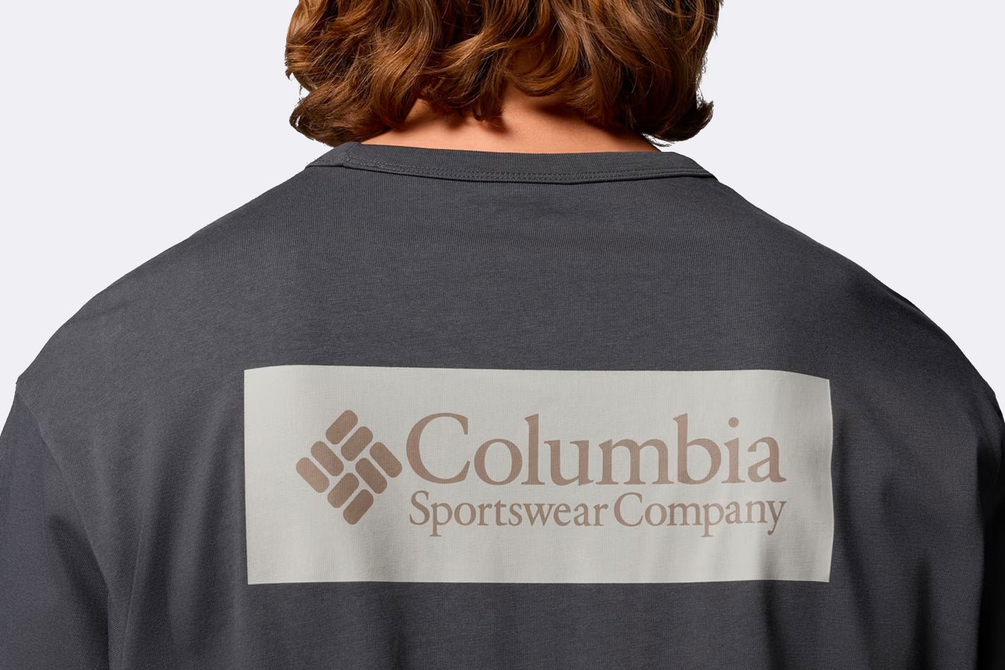 Camiseta Columbia CSC Heavyweight Back Graphic Gris para Hombre