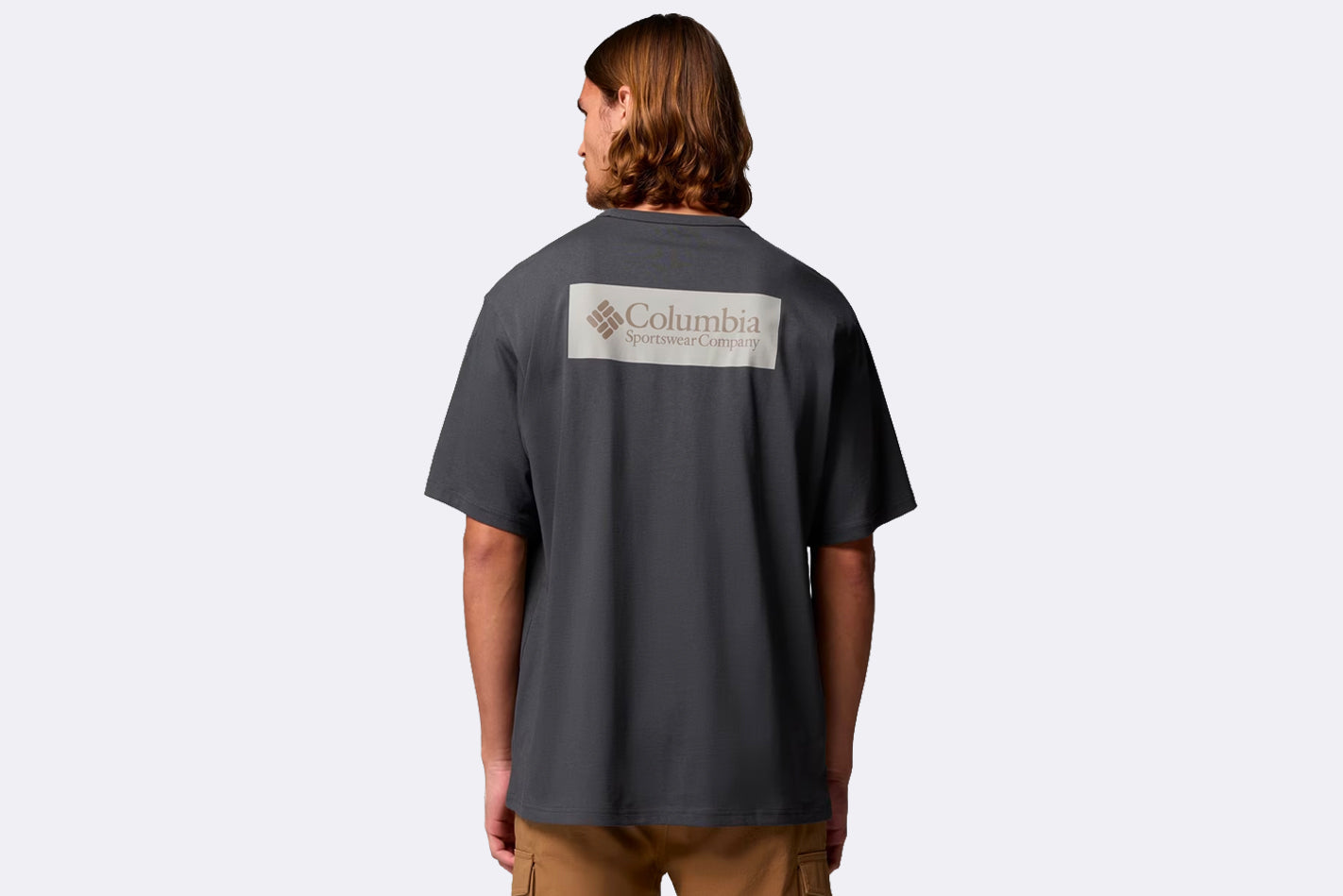 Camiseta Columbia CSC Heavyweight Back Graphic Gris para Hombre