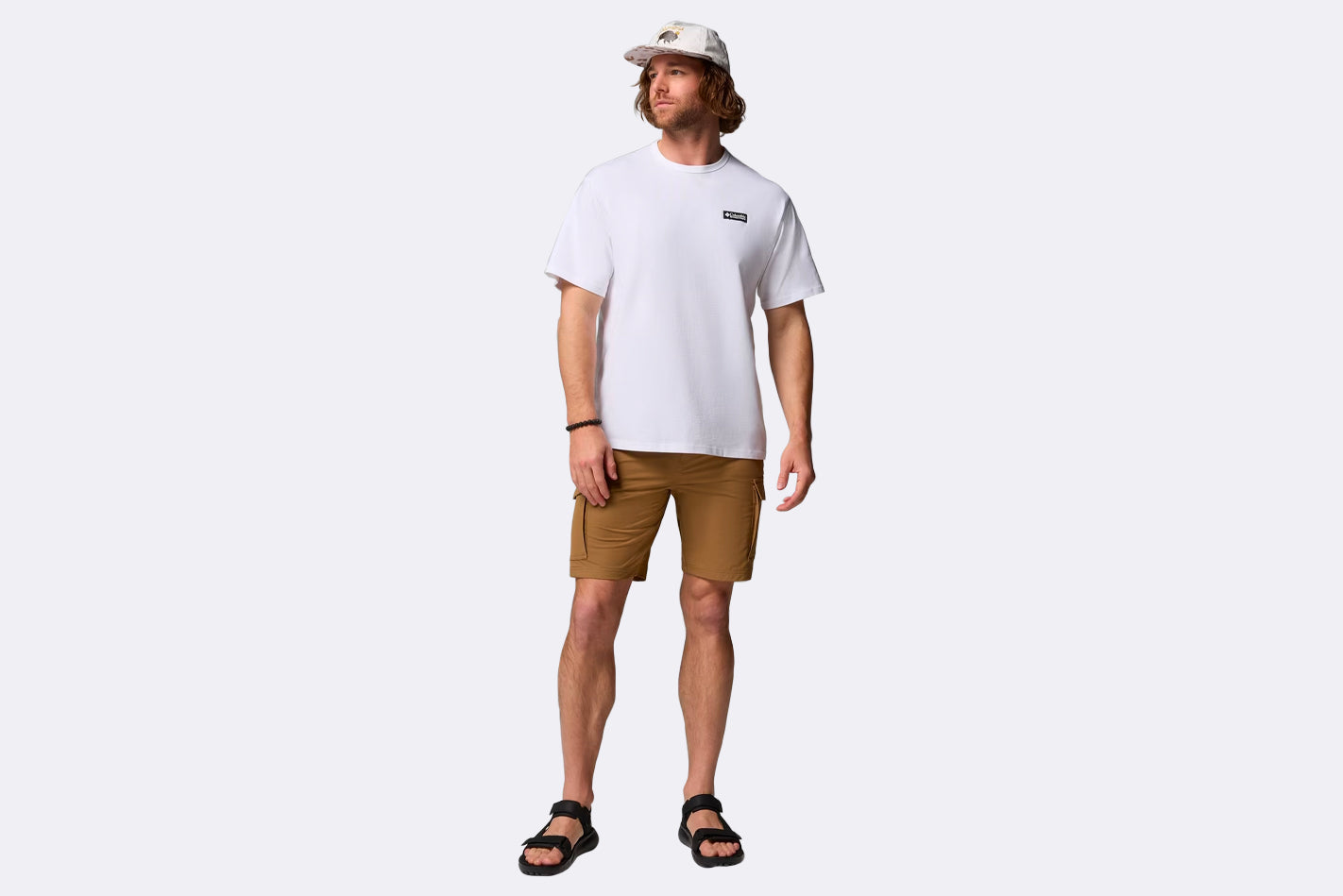 Camiseta Columbia CSC Heavyweight Back Graphic Tee Blanco para hombre