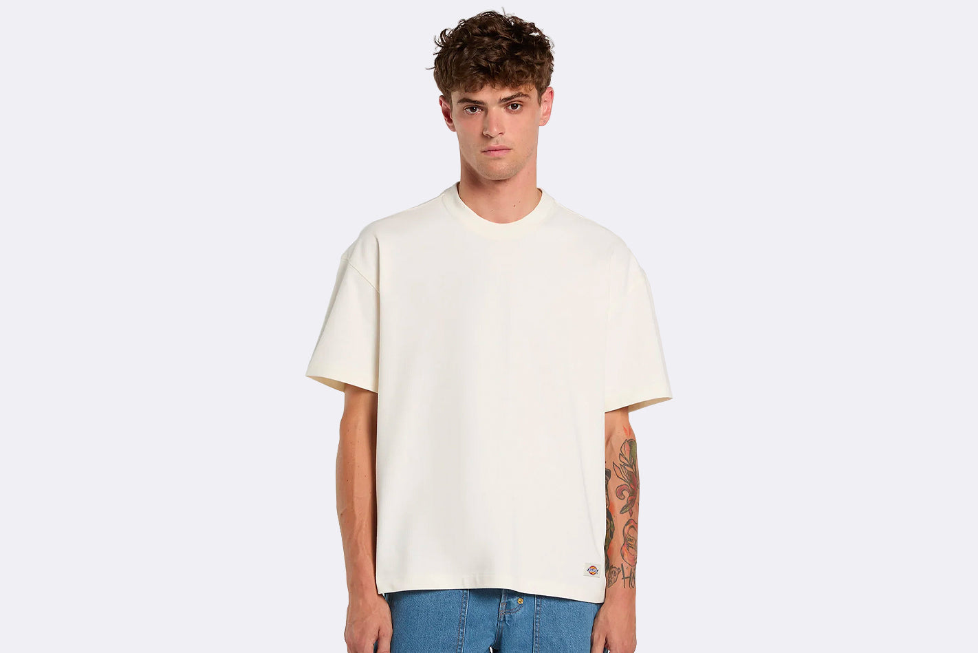 Camiseta Dickies Mineral Heavyweight SS Tee Beige para hombre