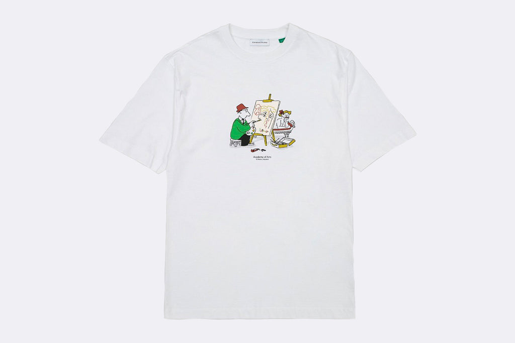Camiseta Edmmond Studios Avant Garde Tee Blanco para hombre