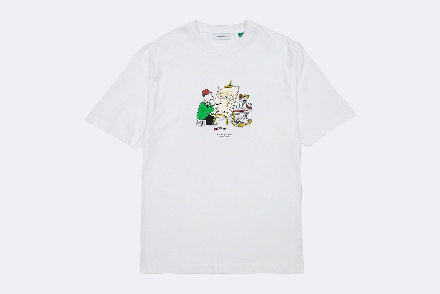 Camiseta Edmmond Studios Avant Garde Tee Blanco para hombre
