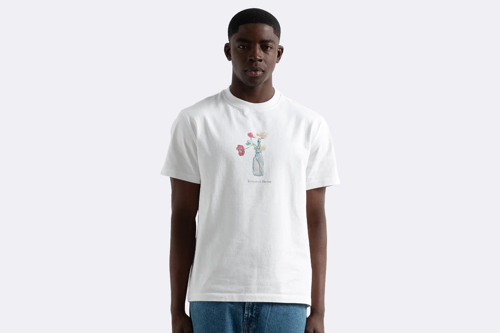 Camiseta Edmmond Studios Blooming Tee Blanco para Hombre